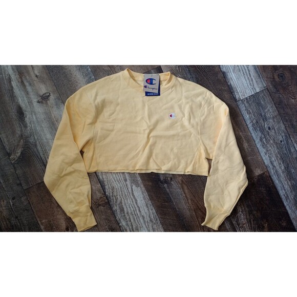 NWT Women's Champion Reverse Weave Cropped Pullover Sweatshirt, XS - Picture 5 of 12